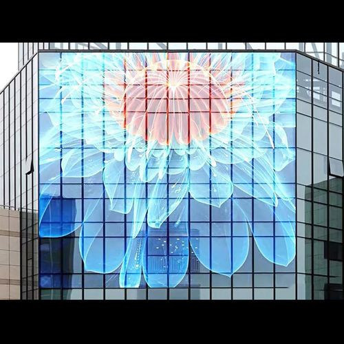 P3.97-7.81 LED Video Wall Display Sewa Transparan Warna Penuh