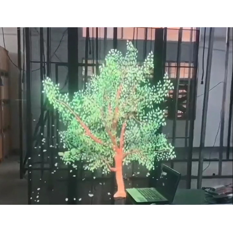 4K Slim Transparan LED Display Panel Multicolor High Definition