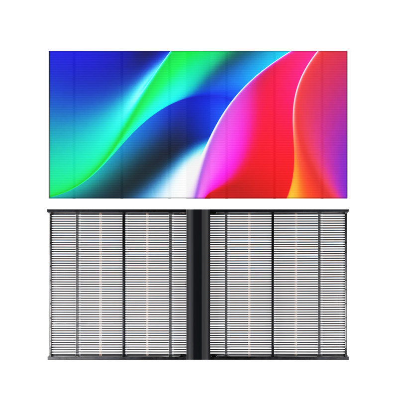 4K Slim Transparan LED Display Panel Multicolor High Definition