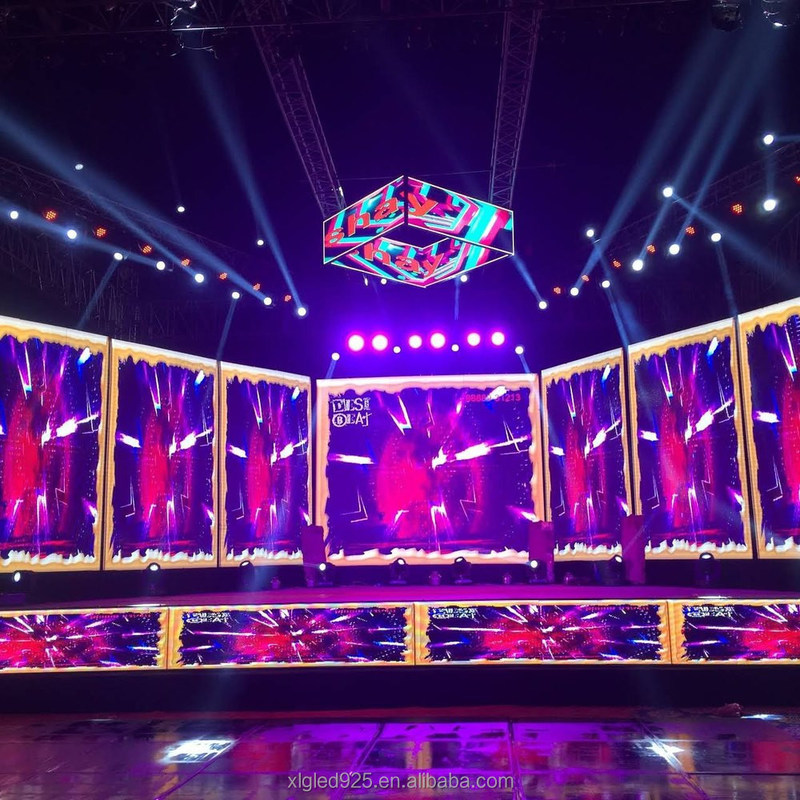 Praktis Sewa Video Wall Display, Waterproof LED Screen Untuk Sewa Panggung