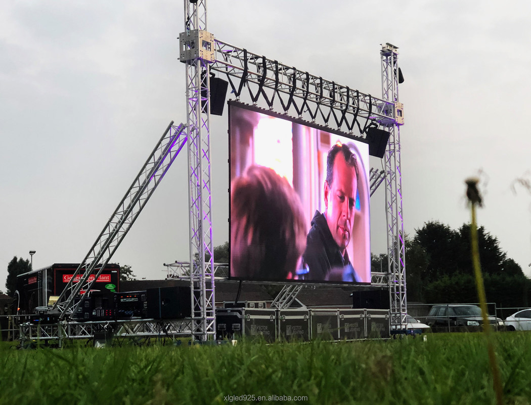 Praktis Sewa Video Wall Display, Waterproof LED Screen Untuk Sewa Panggung