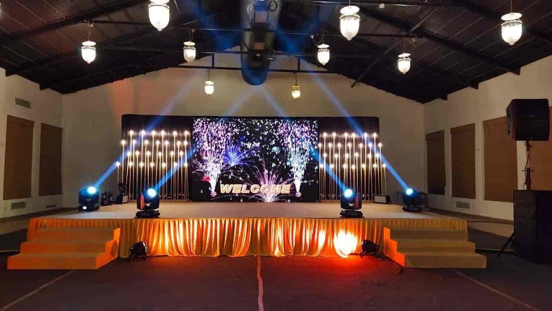 Airproof SMD Sewa LED Tembok Tampilan Multipurpose Full Color