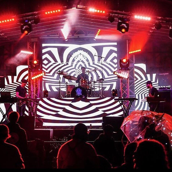 P2.97 64x64 Rental LED Display Screen SMD1921 Warna Penuh Untuk Panggung