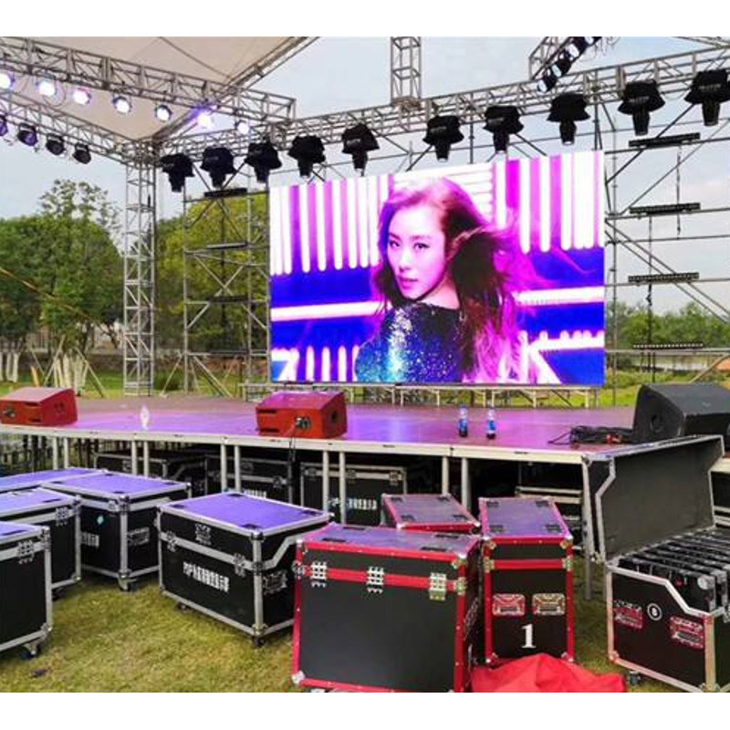 P2.604mm LED Wall On Hire Refresh Rate 3840HZ Untuk Pertunjukan Panggung
