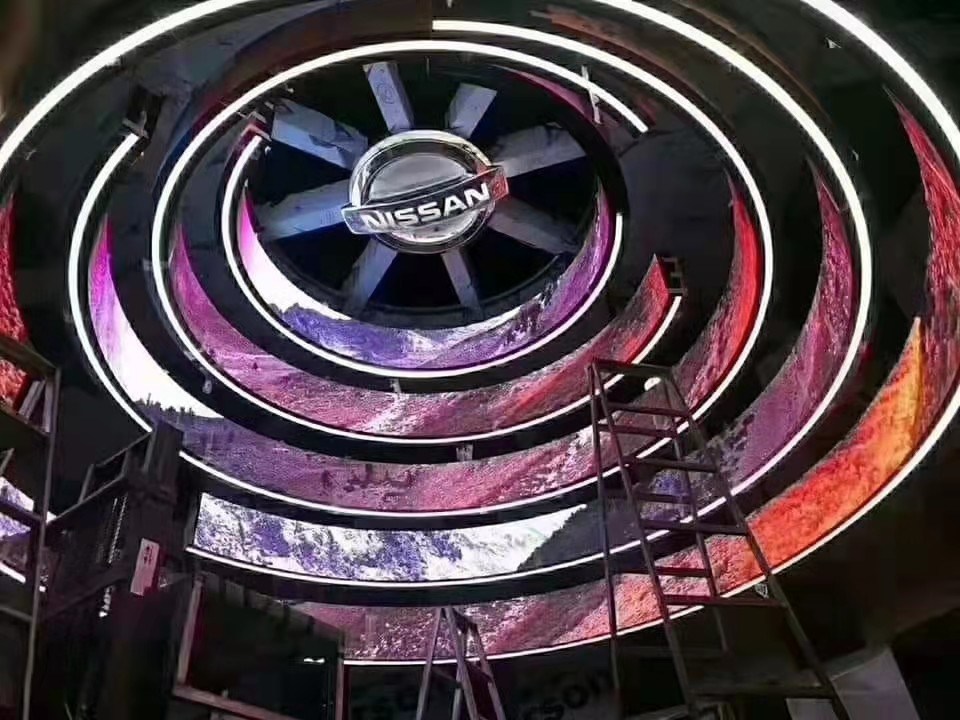 5V 60A Outdoor LED Video Display, Multicolor LED Panel Screen Outdoor