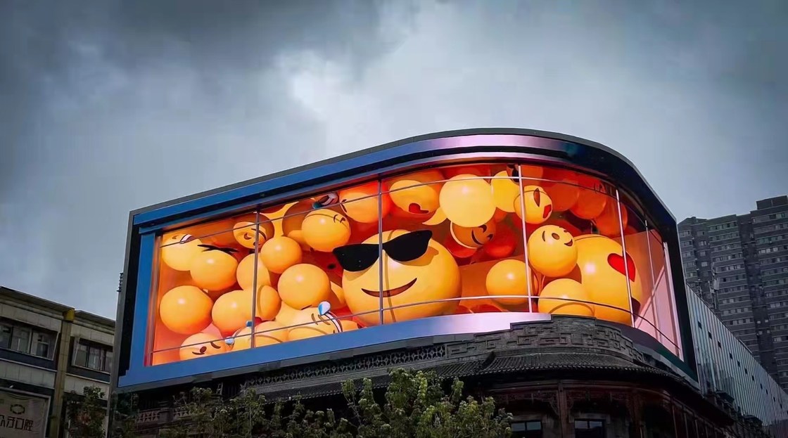 Iklan Layar LED Luar SMD1921 P4.81 P3.91 P2.064 Pixel Pitch 4.81mm