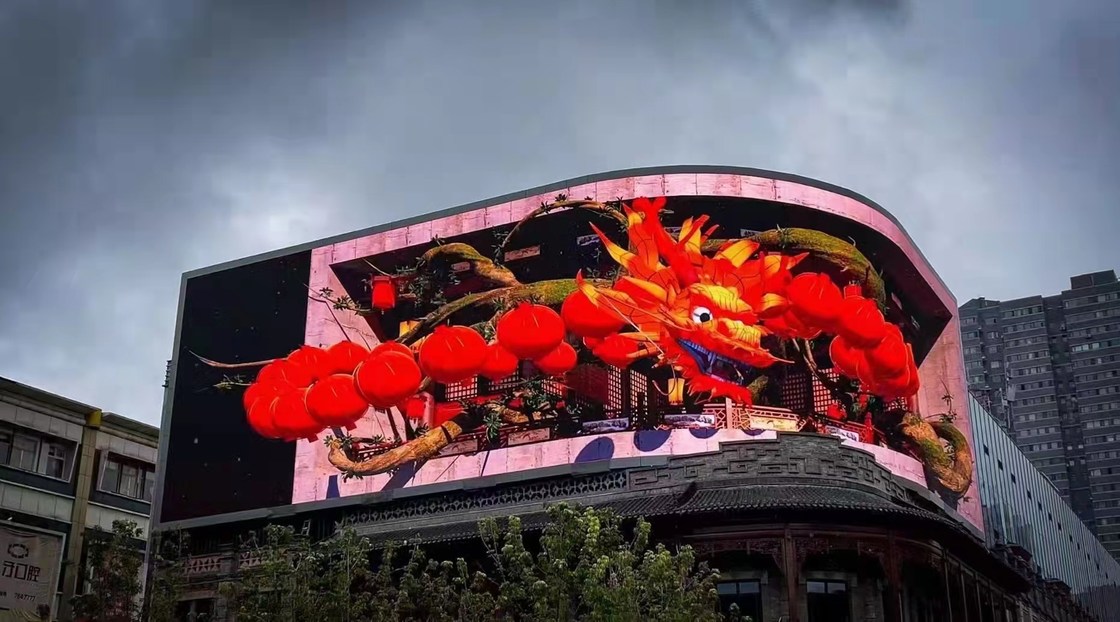 Iklan Layar LED Luar SMD1921 P4.81 P3.91 P2.064 Pixel Pitch 4.81mm