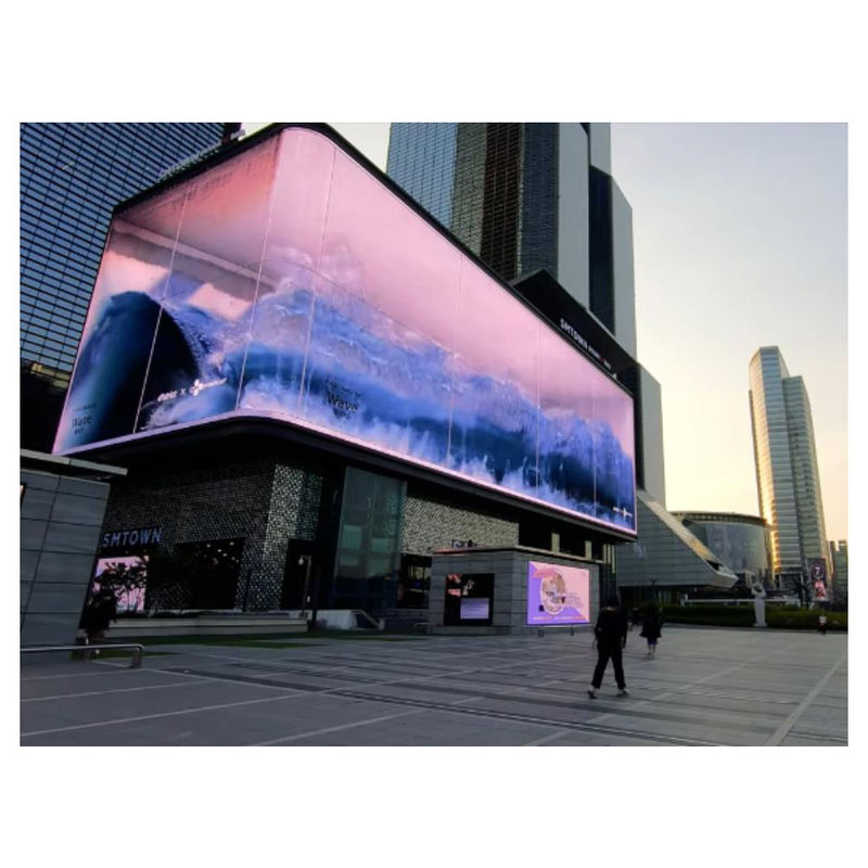 SDK praktis Panel layar LED luar ruangan, Multicolor Outdoor Digital Display Board