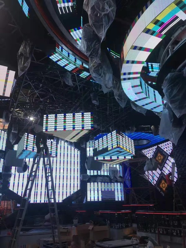 Layar LED Indoor Stage 500X500mm Kabinet P2.6 P2.9 P3.9 P5.95