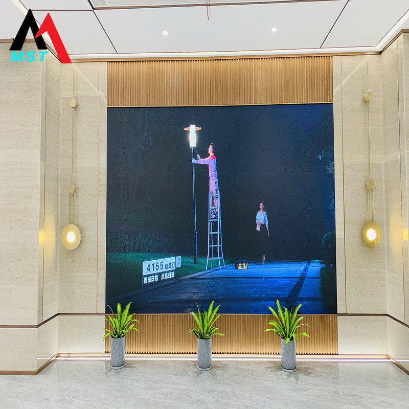 Layar LED Indoor Komersial P3.91 SMD2121 Warna Penuh