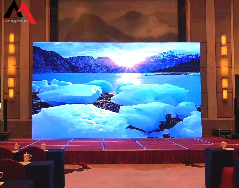 160x80 tahan lama dinding video dalam ruangan, layar layar LED untuk iklan dalam ruangan