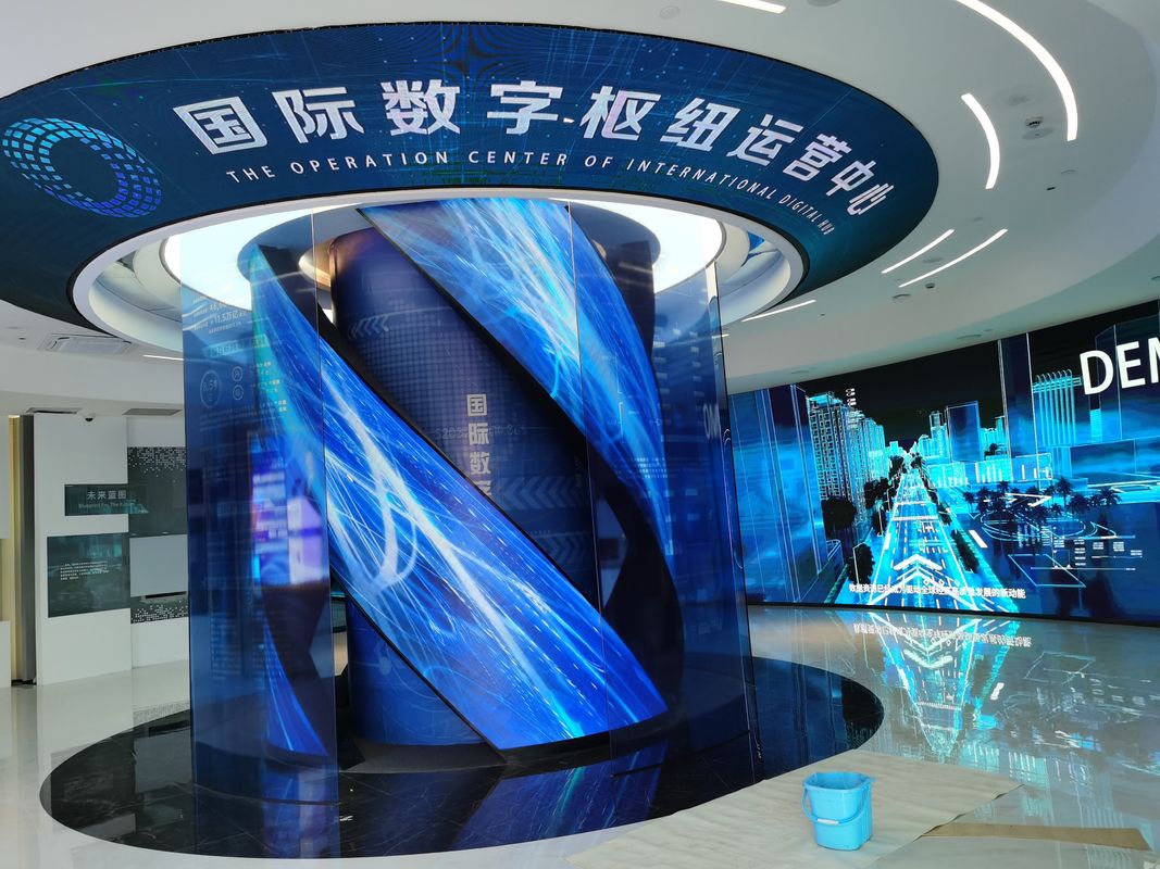 3840HZ Curved Concert Video Wall, SMD1515 LED Screen Untuk Pertunjukan Panggung