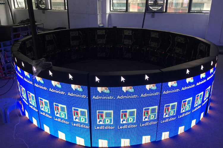 SMD1921 LED Virtual Production Screen Multiscene 3840HZ Warna Lengkap