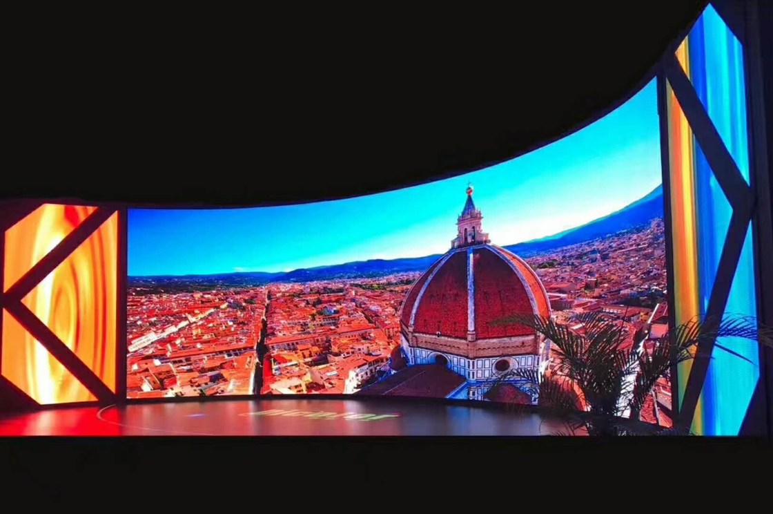 160x320mm panggung LED video wall untuk acara multifungsi fleksibel