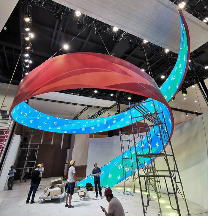 Teknologi Layar Komersial Inovatif P2.5, Layar LED Full Color Indoor Fixed