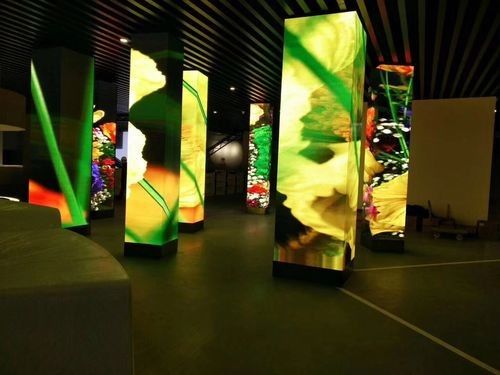 Seamless Corner Curved LED Video Wall, Pameran LED Display Soft Module